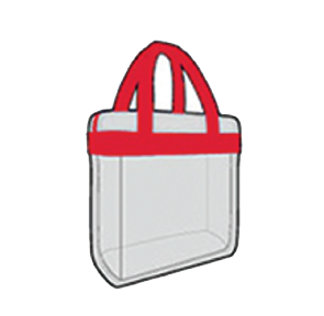 Illustrations of permitted bags